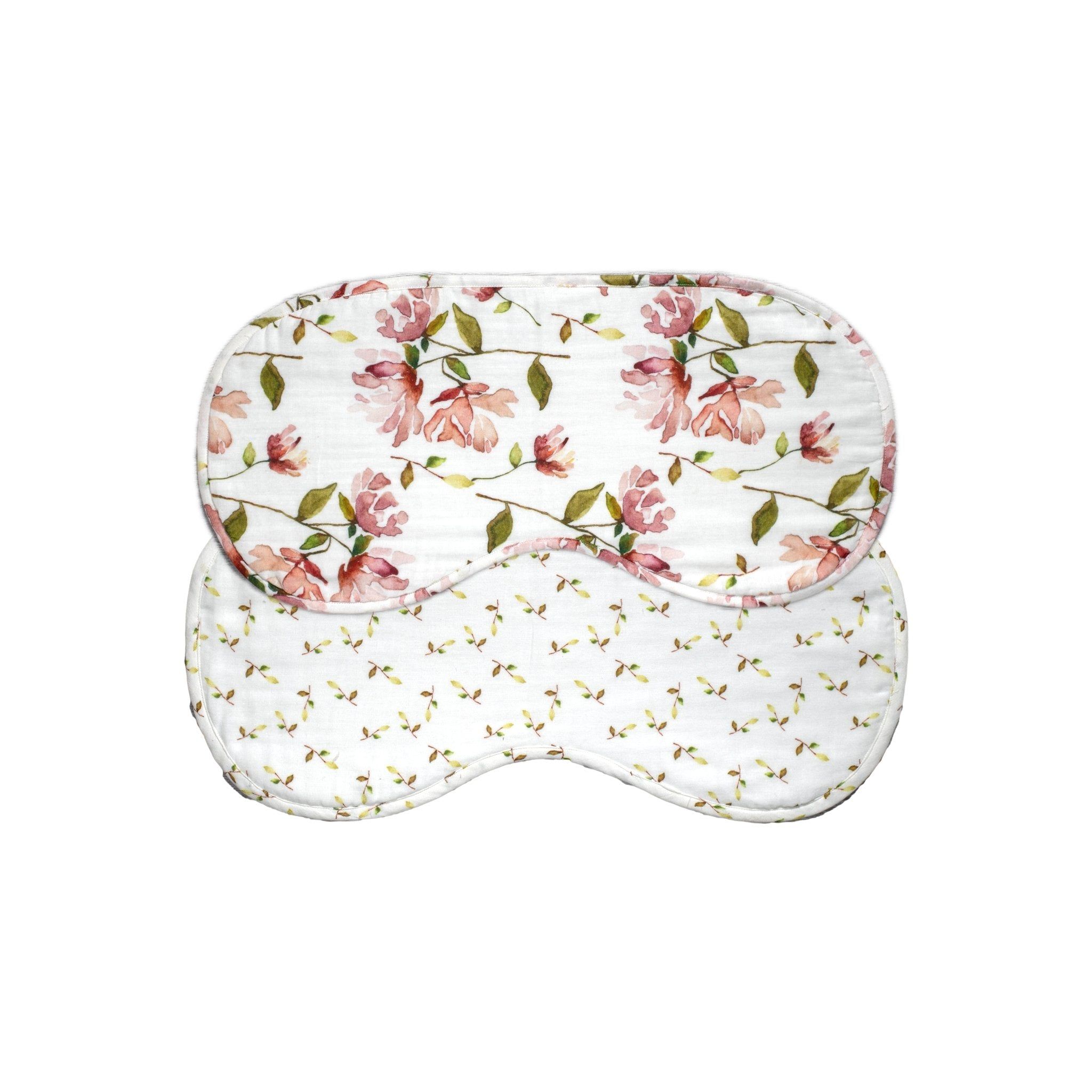 Chrysanthemum Organic Burp Cloth Set 022